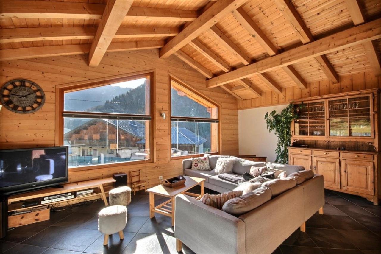 Chalet Individuel -Sauna - Wifi- Saint Jean D'Aulps - 14 Personnes - Chalet Coffy Buitenkant foto