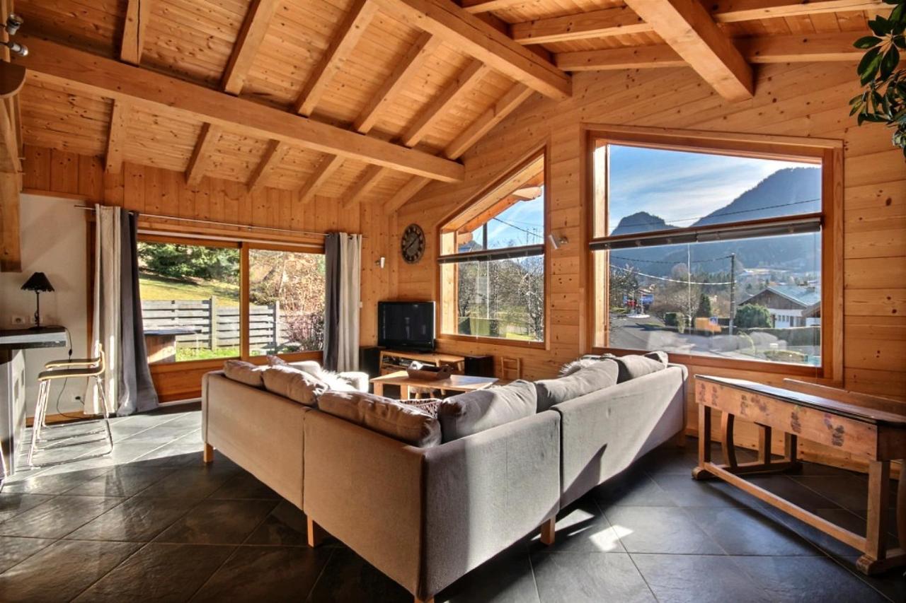 Chalet Individuel -Sauna - Wifi- Saint Jean D'Aulps - 14 Personnes - Chalet Coffy Buitenkant foto